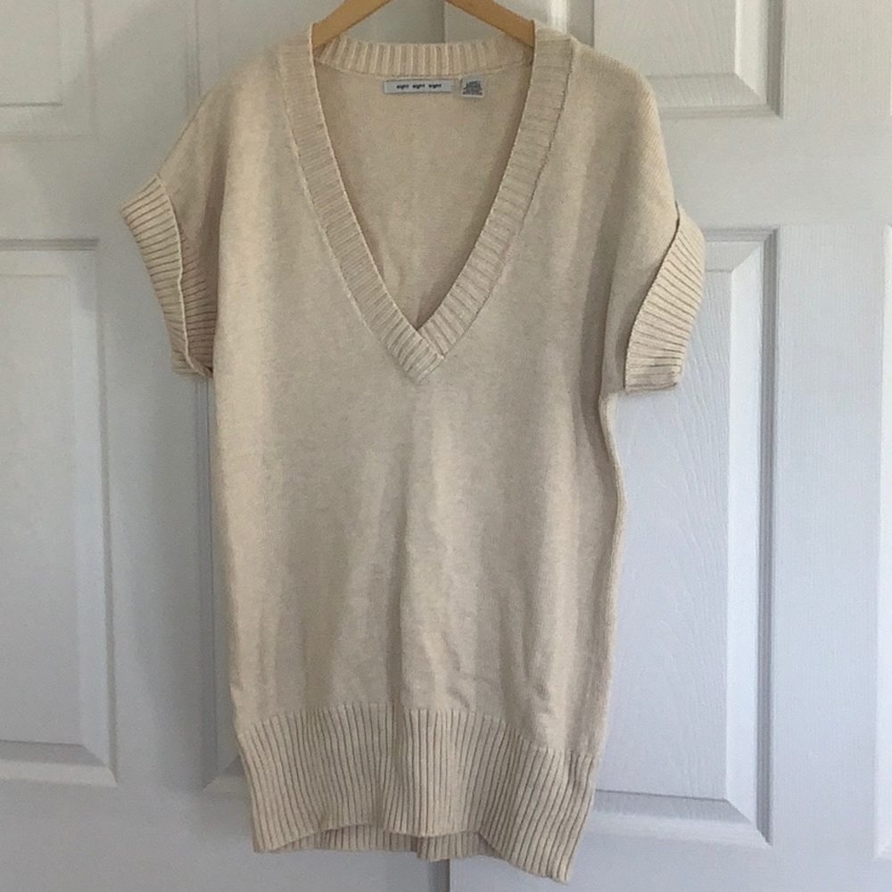 Eight Eight Eight sweater vest L
